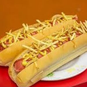 2 Panchos con  papas play