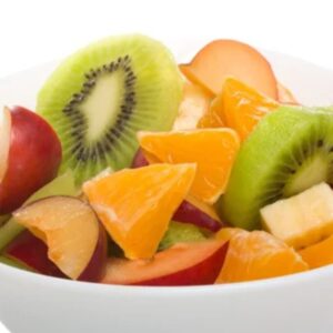 Ensalada de fruta en vaso chico