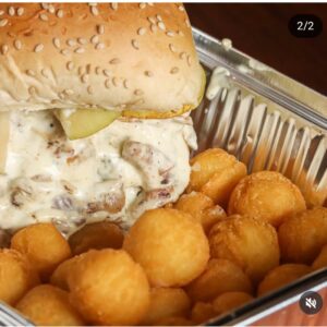 Hamburguesa con noisette